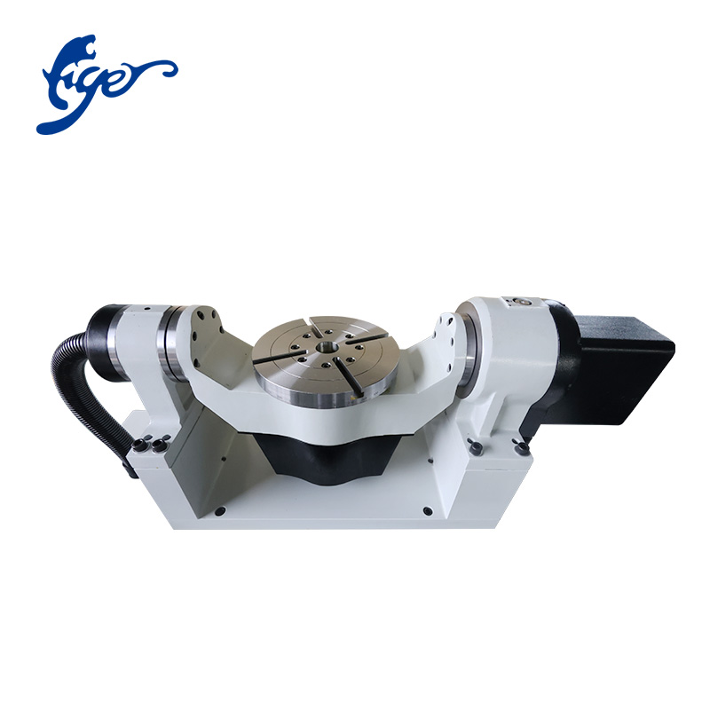 TR250-400 5-осевой поворотный стол с ЧПУ и приводом Harmonic